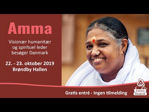 Amma besøger Danmark 2019